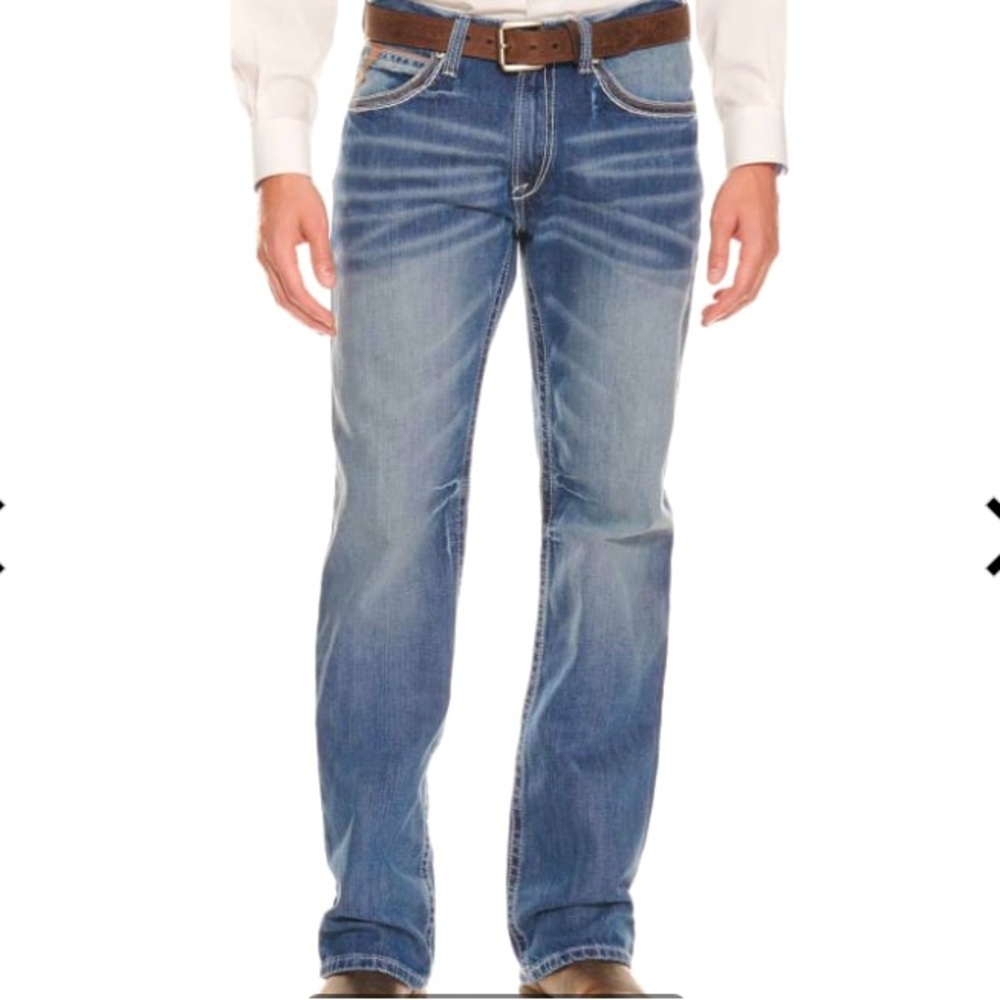 ARIAT Bootcut Jeans   M4 Coltrane Durango Blue Size  34/36